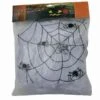 Spinnenweb Wit 100 Gram + 4 Spinnen -Halloween Kostuum Winkel 29116