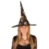 Heksenhoed Skulls -Halloween Kostuum Winkel 34615