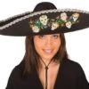 Hoed Sombrero Day Of The Dead -Halloween Kostuum Winkel 34640