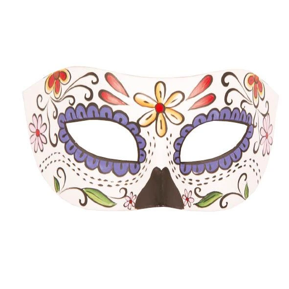 Oogmasker Day Of The Dead Bloem 3 Oogmasker Day Of The Dead Bloem