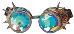 Bril Steampunk Kaleidoscoop Metalic
