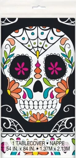 Tablecover - Skull Day Of The Dead 140 X 215 Cm
