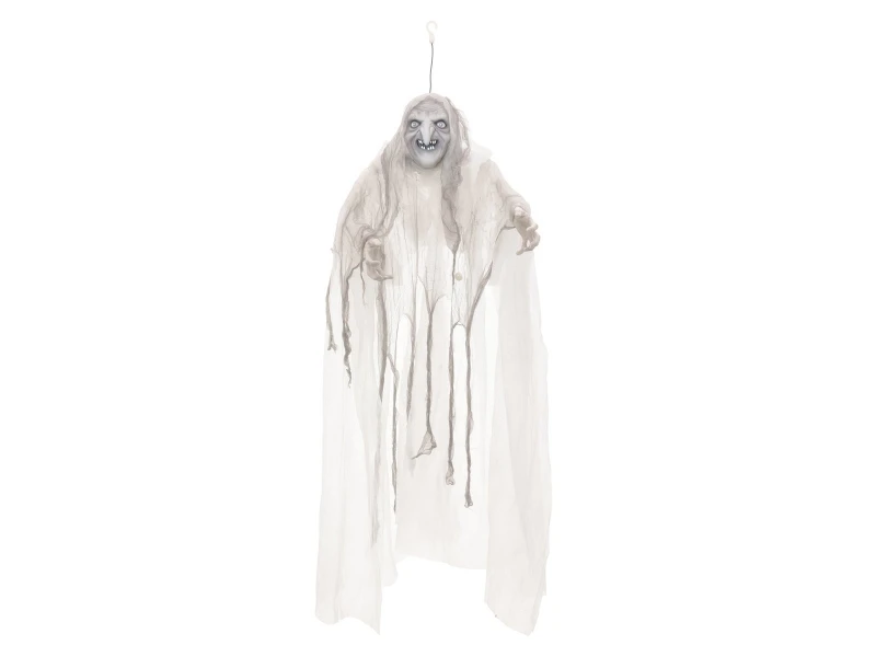 Halloween Witch, White, 170x50x20cm 3 Halloween Witch, White, 170x50x20cm