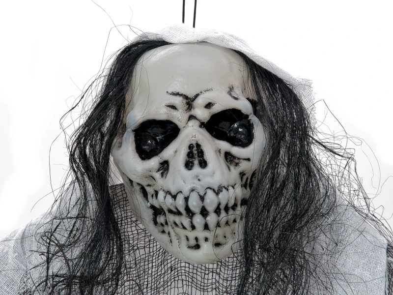 Halloween Figure White Woman, Glow In The Dark 4 Halloween Figure White Woman, Glow In The Dark - Afbeelding 2