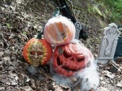 Halloween Skull Pumpkin 26cm -Halloween Kostuum Winkel 83316073d