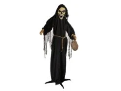 Halloween Figure Monk, Animated, 170cm