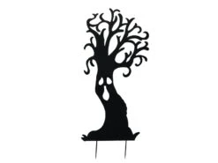 Silhouette Metal Ghost Tree