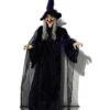 Halloween Figure Witch, Animated 175cm -Halloween Kostuum Winkel europalms halloween figure witch animated 175cm