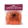 Halloween Spider Web Orange 100g UV Active -Halloween Kostuum Winkel europalms halloween spider web orange 100g uv active